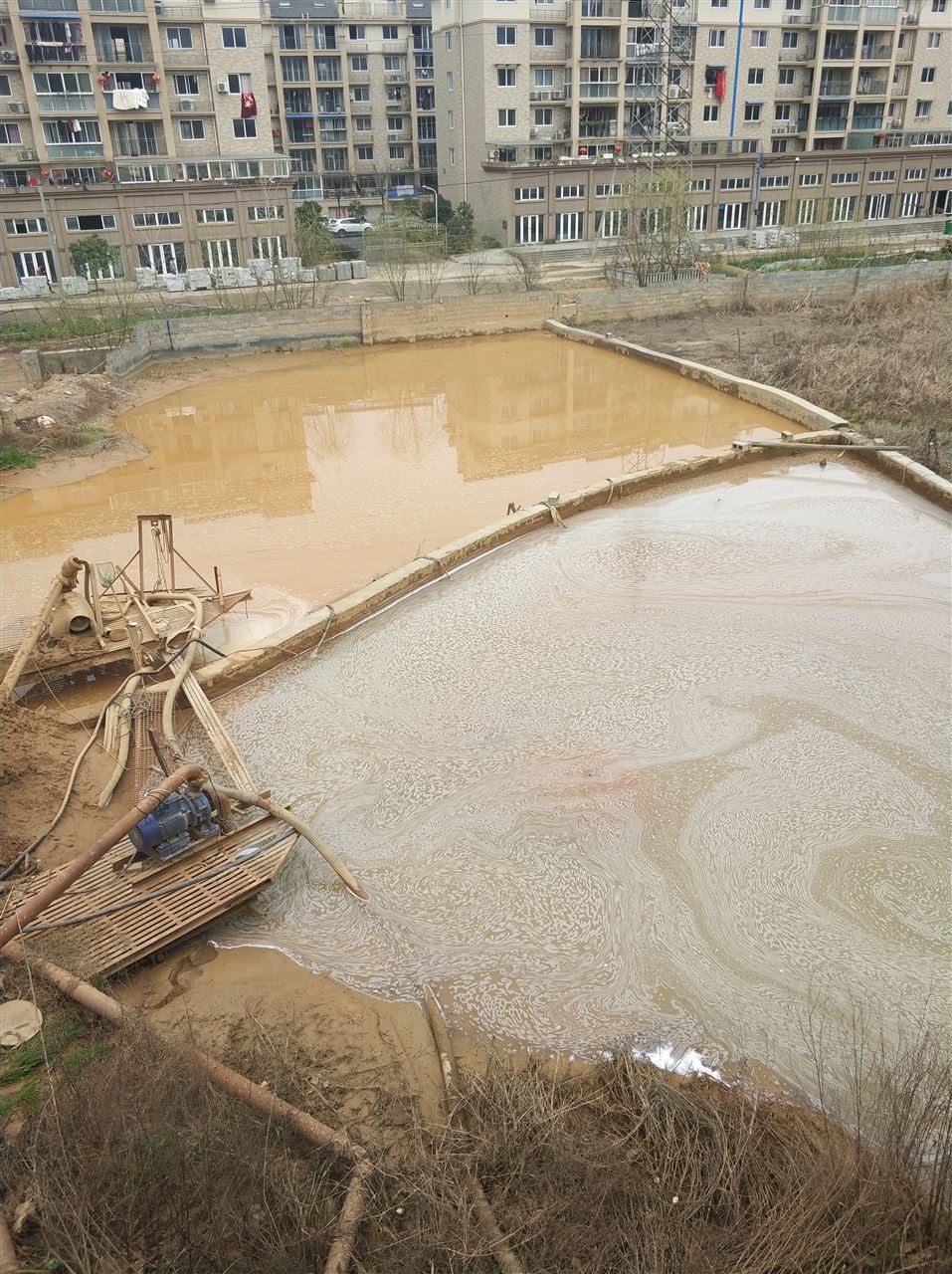 沙市沉淀池淤泥清理-厂区废水池淤泥清淤