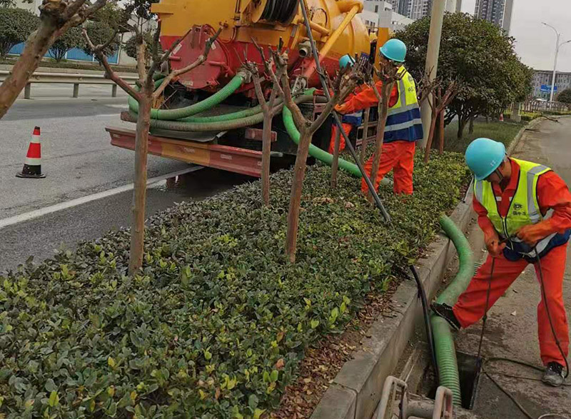 沙市市政管道清淤